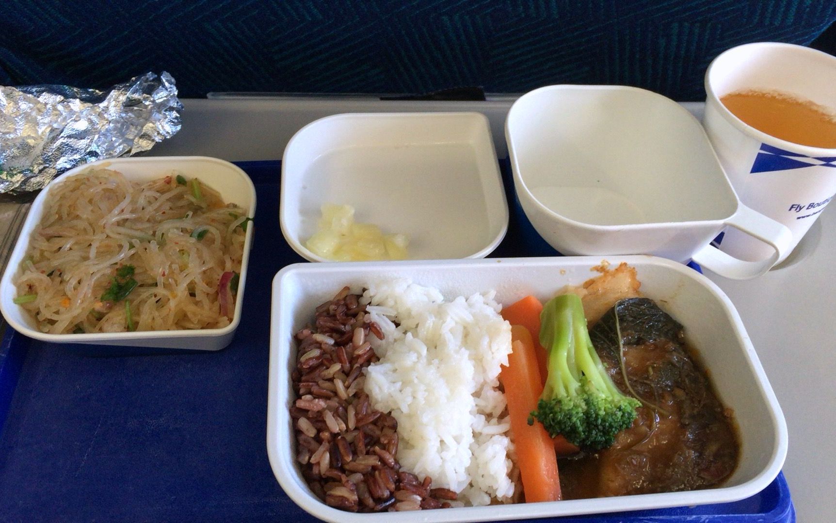 バンコクエアー(Bangkok Air)の機内食