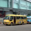 ヤンゴンで見かける日本の中古小型バス色々